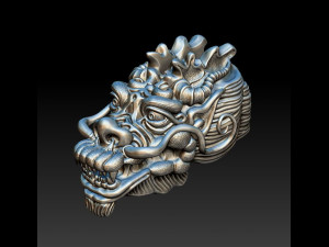 dragon head asia - 2016 3D Print Model