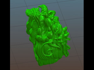 dragon head asia - 2016 Modelo de impresión 3D
