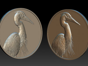 heron coin -relief -2020 3D Print Model