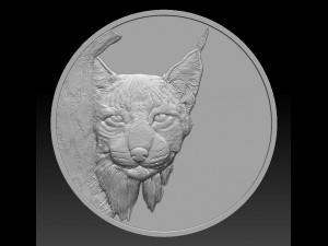linx head coin - relief - 2020 Modelo de impresión 3D