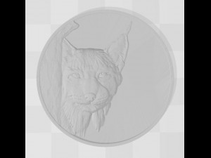 linx head coin - relief - 2020 Modelo de impresión 3D