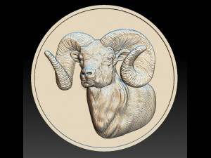 ram coin - relief - 2020 3D Принт Модель