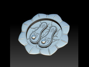 lotus feet om sai ram - 2020 3D Print Model