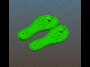 lotus feet om sai ram - 2020 Modelo de impresión 3D
