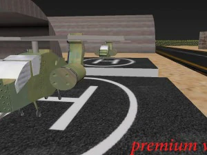 base militar Modelo 3D