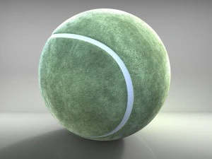 pelota de tenis Modelo 3D