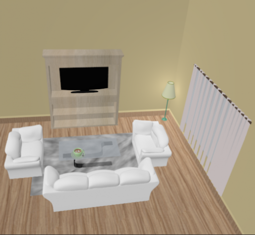 living room 3D Model .c4d .max .obj .3ds .fbx .stl .blend 