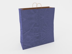 paper bags gral1 3Dモデル