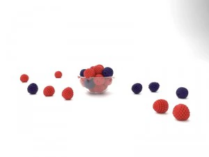 blueberry bowl free 3D Model