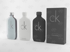 calvin klein bottle - box 3D 模型