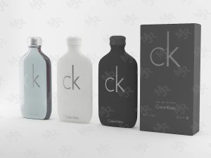 calvin klein bottle - box 3D Model