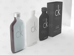 calvin klein bottle - box 3D Model