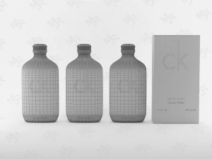 calvin klein bottle - box 3D Model