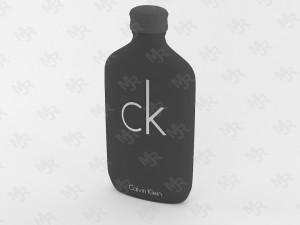 calvin klein bottle - box 3D 模型