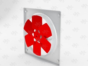 industrial wall fan 1 3D Model