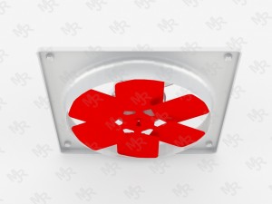 industrial wall fan 1 3D Model