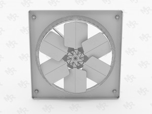 industrial wall fan 1 3D Model