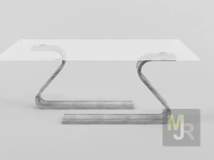 modern table 1 free vr - ar - low-poly 3D Model
