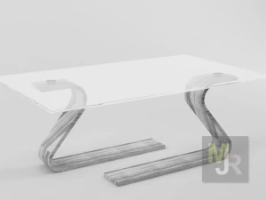 modern table 1 free vr - ar - low-poly 3D Model