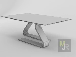 modern table 1 free vr - ar - low-poly 3D Model