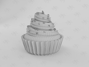 cupcake1 3D 모델