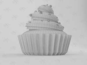 cupcake1 3D 모델