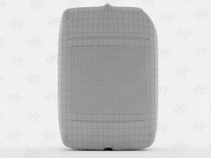 bidon plastic bottle1 3d model 3D Model