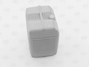 bidon plastic bottle1 3d model 3D Model