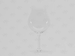 taza de vidrio Modelo 3D