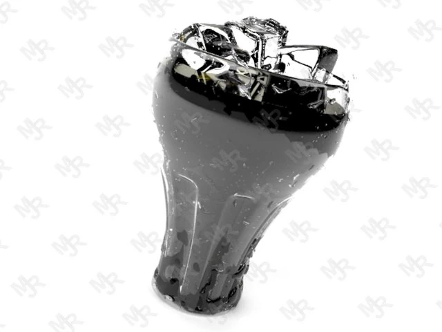 soda glass 3D Model .c4d .max .obj .3ds .fbx .stl .blend