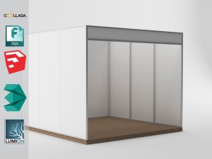 stand2 3D 模型