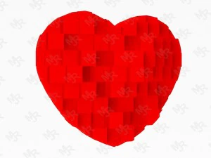 hearts pack 3D Model