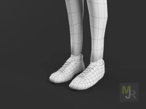 pacote de movimento de menino de desenho animado Modelo 3D