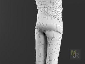 cartoon boy motion pack 3D 模型
