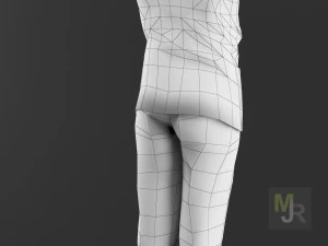 pacote de movimento de menino de desenho animado Modelo 3D