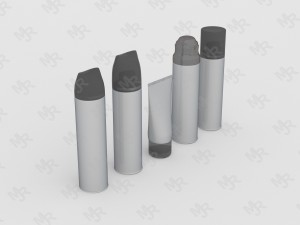 pack of shaving bottles 3D Model