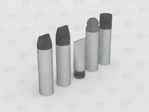 pack of shaving bottles 3D Model