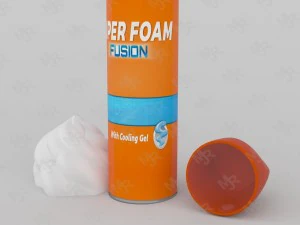 pack of shaving bottles 3D Model