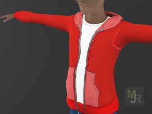 cartoon boy motion pack 2 3D Model