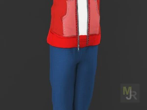 cartoon boy motion pack 2 3D Model