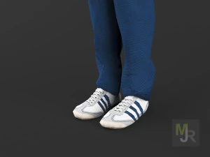 cartoon boy motion pack 2 3D Model