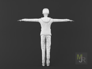 cartoon boy motion pack 2 3D Model