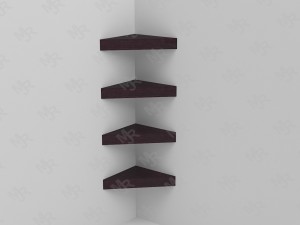 wooden corner stand pack vr - ar - low-poly 3D 模型
