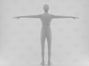 male zombie1 animations pack 3Dモデル