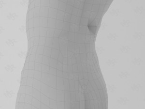 male zombie1 animations pack 3Dモデル