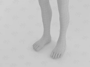 male zombie1 animations pack 3D Model