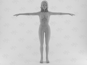 female zombie1 animations pack Modelo 3D