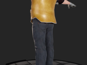 worker1 animations pack 3D Model