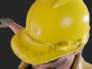 worker1 animations pack 3D Model