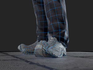 worker1 animations pack 3D Model